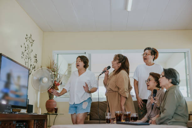 istock Generation x music party with old styles music. 2171002534