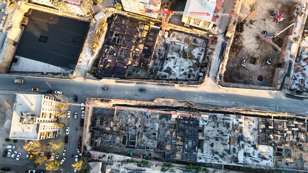 istock Aerial View of a Construction Site 2171002817