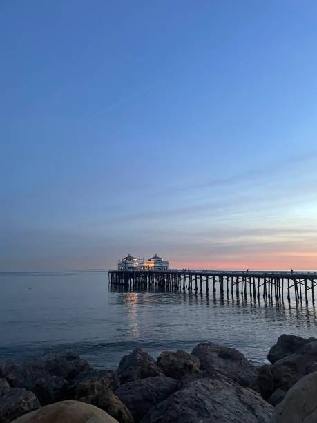 istock Malibu Pier at Sunset 2171002975