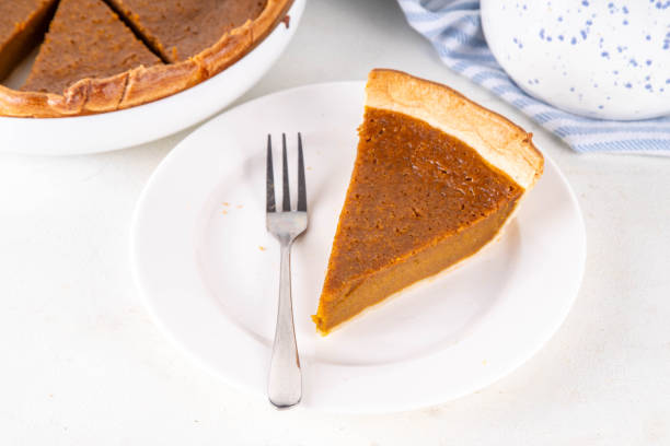 istock Sweet homemade pumpkin pie 2171005726