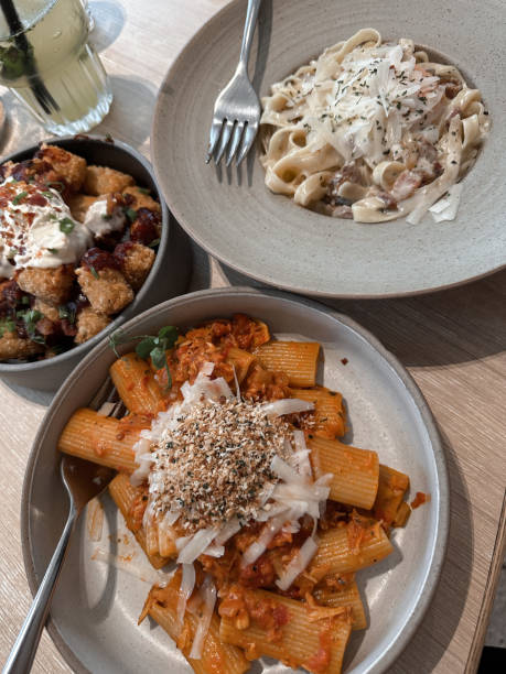 Shot of pasta