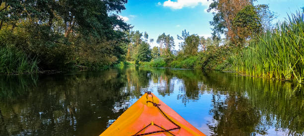 istock Kayaking on the river under the bridge in summer 2171018369