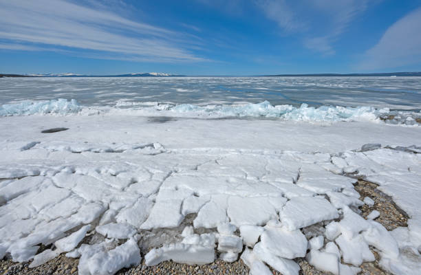istock Frozen Lake and Lakeshore in the Late Spring 2171024018