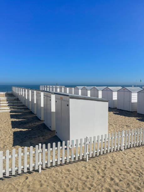 istock Beach cabin rows, Knokke-Heist, Flanders, Belgium 2171029463
