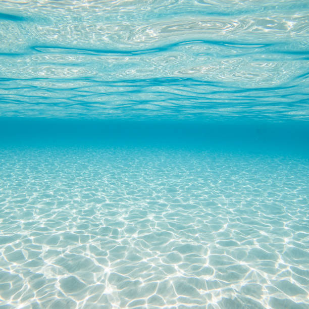 istock Clear bright underwater white sand beach Mediterranean waters in Blue Lagoon, Malta Island 2171031080