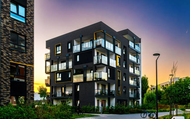 istock New houses construction. Residential house development 2171036055