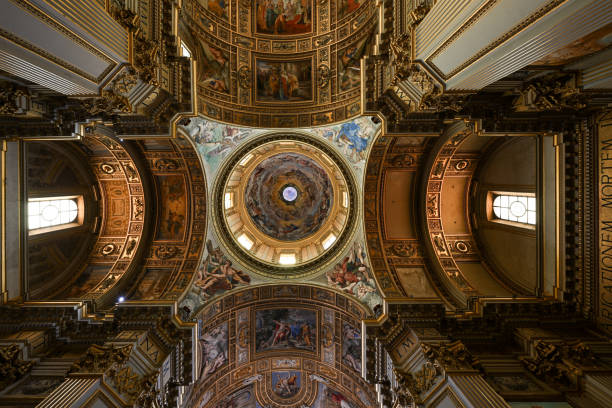 istock Basilica of Sant'Andrea della Valle in Rome, Italy 2171038574