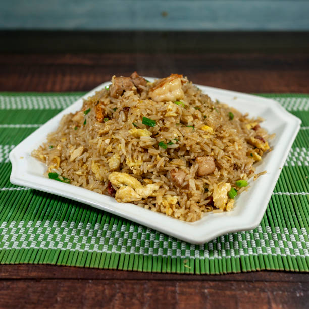 istock special chaufa rice, egg, meat, chicken, shrimp. chifa, peruvian food 2171039817