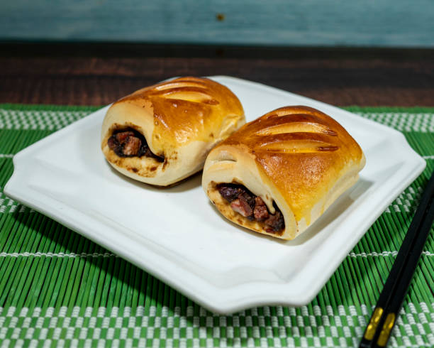 istock Neapolitan stuffed with roast duck, chinese food 2171040167