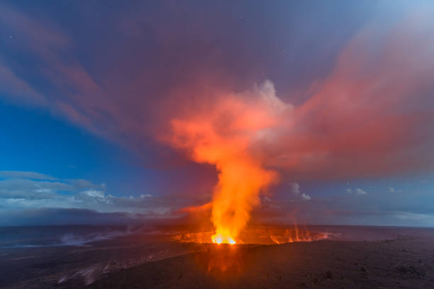 istock Kilauea volcano erupting 2171040919
