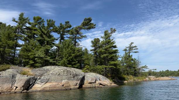 istock Rocky Shoreline in Georgian Bay Canada 2171046298
