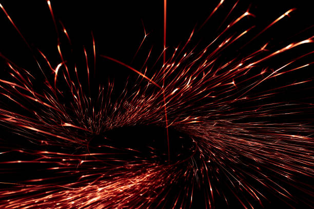 istock red sparks from the grinder glowing in the dark 2171048107