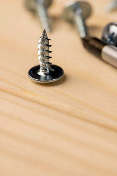 istock steel self-tapping screws for fixing wooden objects 2171048189
