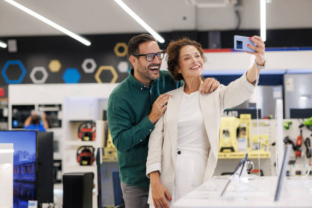 istock Couple Finding the Perfect Gadget Together 2171051935