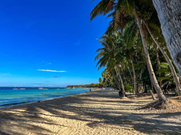 istock Panoramic view of the beach on Boracay island 2171069515