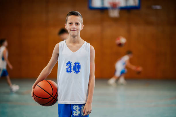istock Confident youth with basketball 2171076983