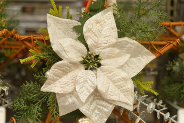 istock Article for decoration in a store. Christmas decorations for sale. 2171086399