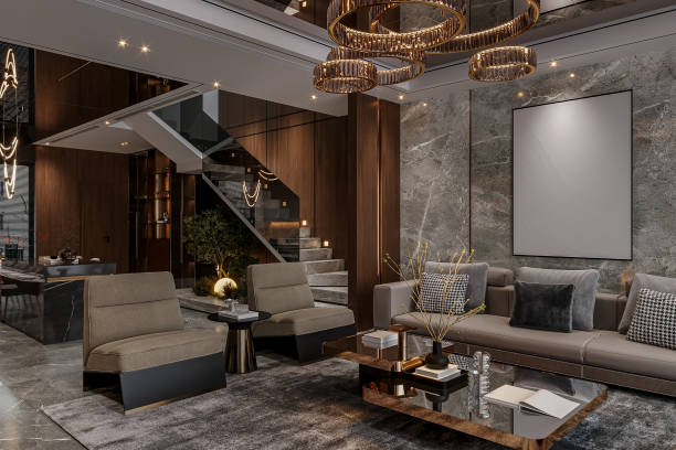 istock Modern living room interior design 2171088167