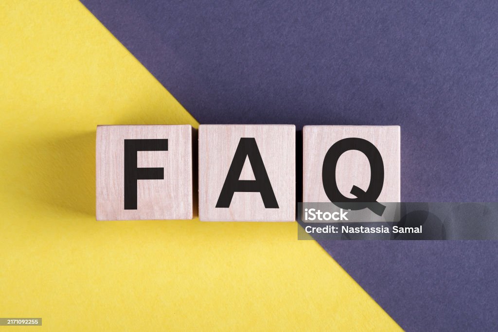 Text FAQ, in yellow-gray background FAQ or frequently asked questions, a list of questions and answers about a particular subject. Brown Stock Photo Text FAQ, in yellow-gray background FAQ or frequently asked questions, a list of questions and answers about a particular subject. Brown Stock Photo
