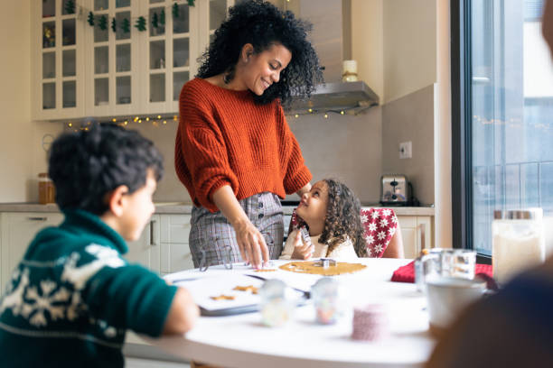 istock Family Baking Together in Cozy Kitchen 2171096556