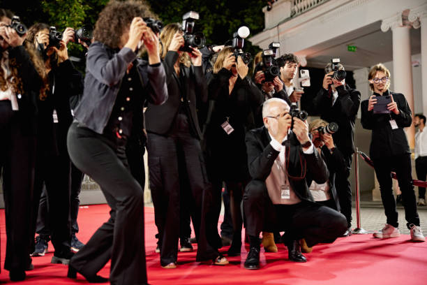 istock Event photographers working the red carpet 2171105253