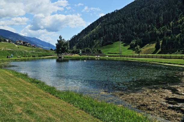 istock Vermiglio, San Leonardo lakes in northern Italy 2171107518