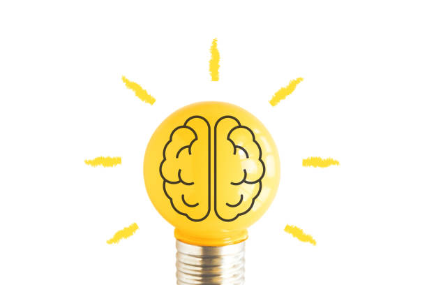 Light bulb big idea concept. Creative idea, inspiration, new idea and innovation concept.
