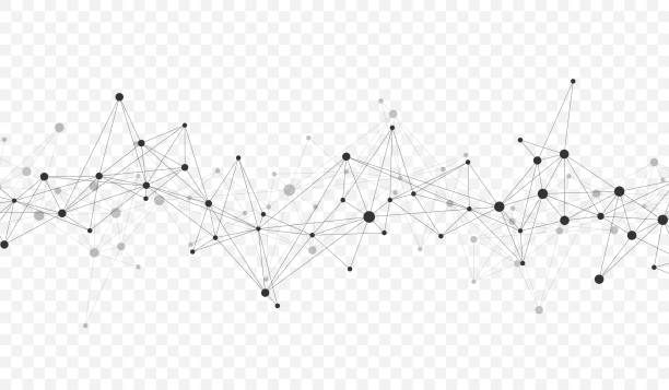 Connecting dots and lines. Abstract geometric plexus style background. Hand drawn vector art Connecting dots and lines. Abstract geometric plexus style background. Hand drawn vector art. connect the dots stock illustrations