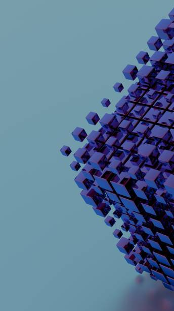istock An interpretation of quantum fluctuations, depicted as a dynamic, ever-changing 3D terrain. 2171111717