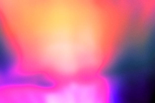 istock Abstract gradient colorful background Grainy noise texture overlay backdrop Retro film lens light effect 2171113075
