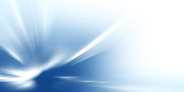 istock Abstract blue and white light futuristic background 2171115846