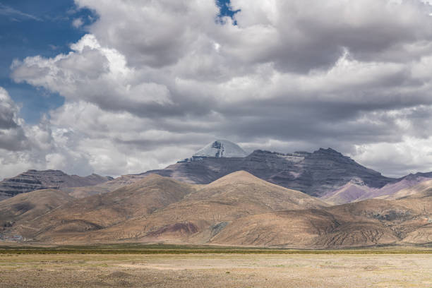 istock Mount Kailash, is a 6,638 m high peak in the Kailash Range in Tibet 2171125193