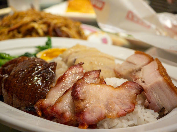 istock Fragrant Hong Kong-style roasted meat rice 2171126715