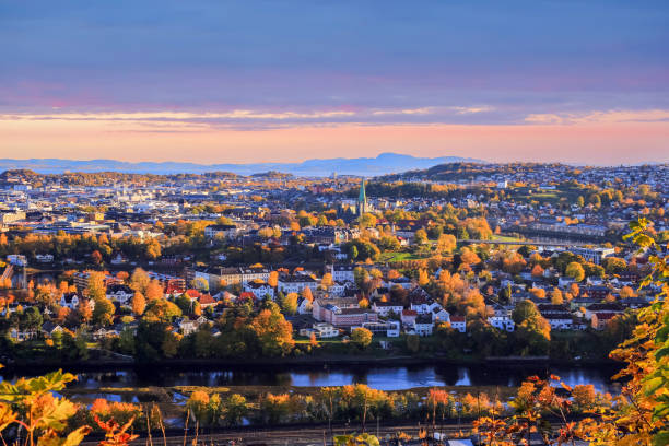 istock Aerial view of Trondheim 2171127842