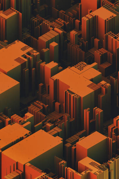 istock isometric view of abstract cityscape backgrounds 2171138705