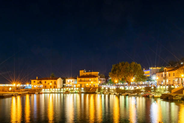istock Nafpaktos night view in Greece. A famous touristic destination. 2171154749
