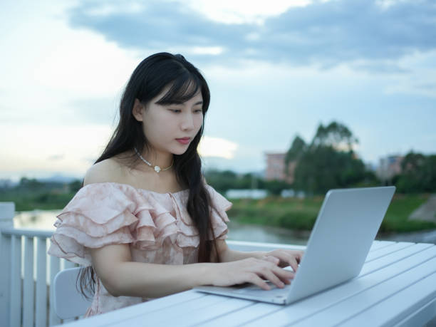 istock Asian woman using laptop 2171156469