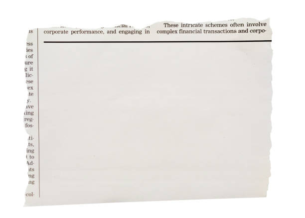 istock Newspaper clipping with blank space for your copy 2171159154