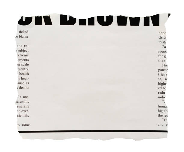 istock Newspaper clipping with blank space for your copy 2171159206