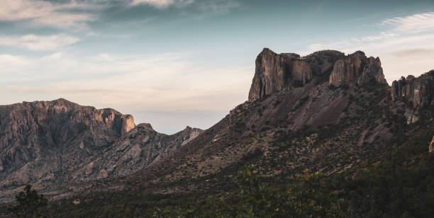 istock Casa Grande Peak Looms Over Chios Mountain Valley 2171164265