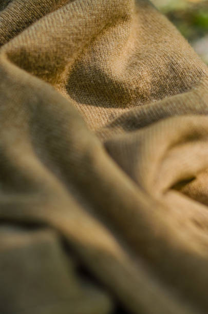 istock Fabric texture of natural cotton or linen, wool or jersey textile material. 2171173891