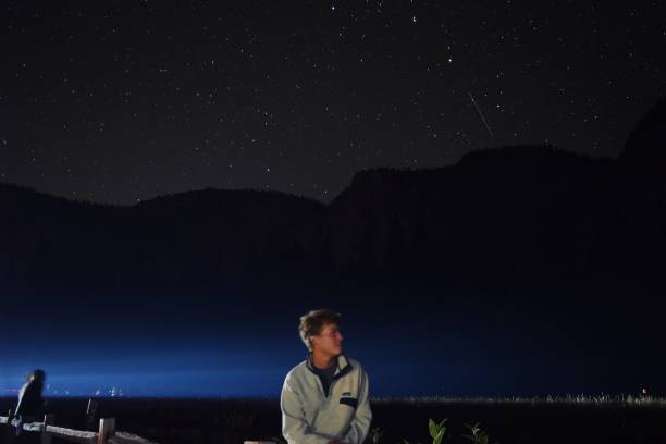 istock Under the stars in the mountains 2171185009