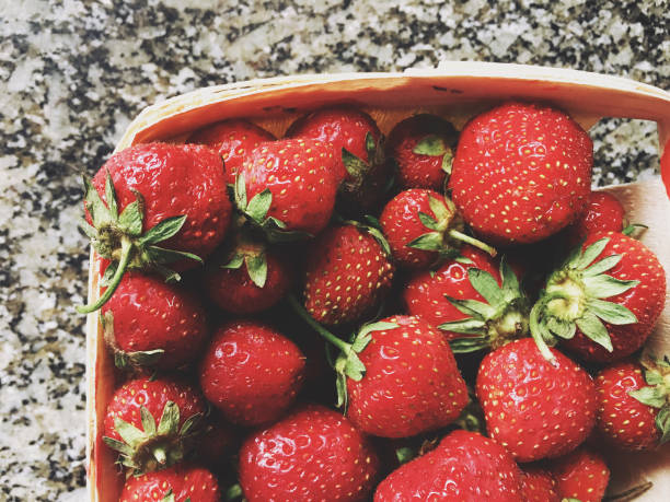 istock Strawberries in Basket 2171185576