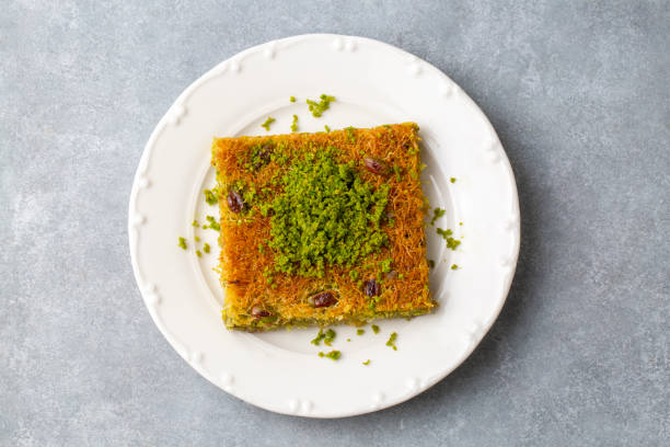 istock Turkish dessert antep kadayif - pistachio kadayif 2171196423