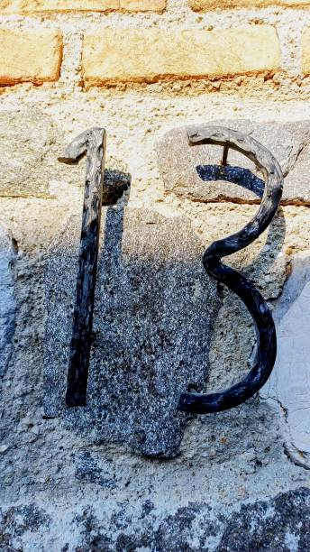 istock Number thirteen is the door number. 2171199100