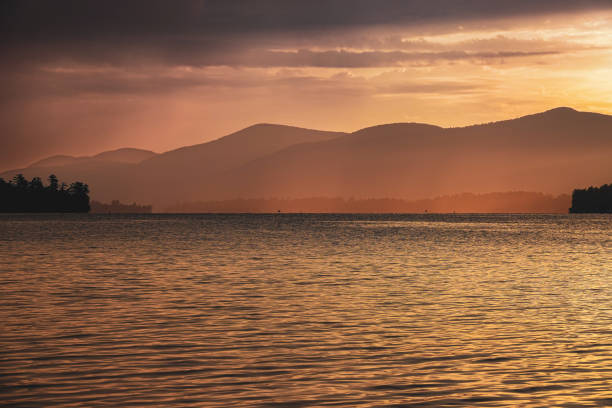 Before sunrise at Lake George