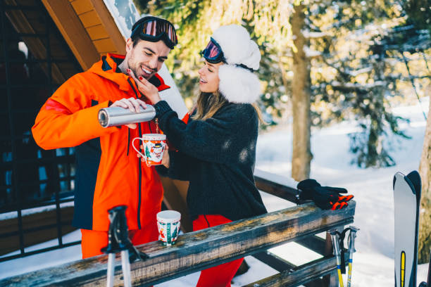 istock Couple on ski holiday 2171204850