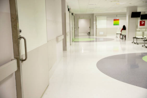 Waiting area at hospital center