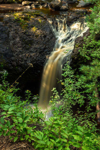 istock Snake Pit Falls in the morning light.  Amnicon Falls State Park, South Range, Wisconsin, USA. 2171210515