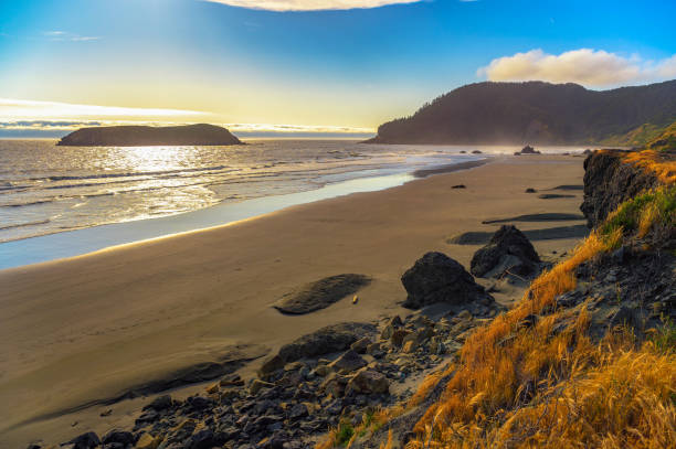 istock Sunset at Meyers Creek Beach, Oregon 2171213460